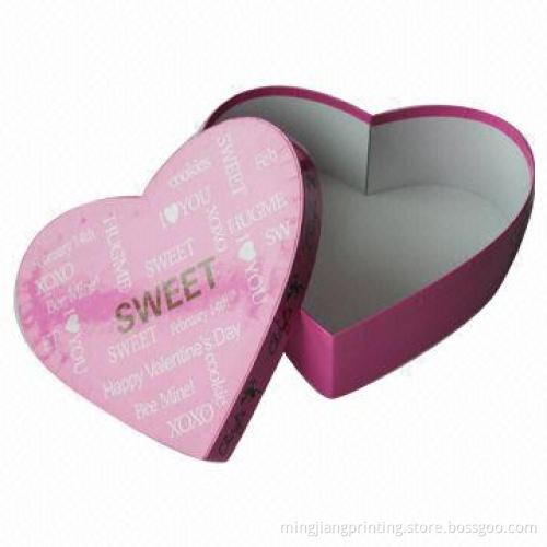 Heart-Shaped Box, Customized Design and Logo Are Accepted